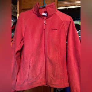 Columbia fleece zip up jacket